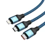 Nillkin Swift Pro 3-in-1 high quality cable (MicroUSB + Type-C + Lightning port) order from official NILLKIN store
